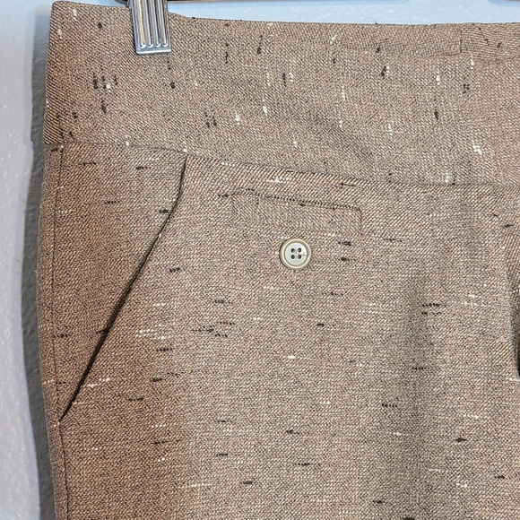 Stoosh vtg Brown Tweed Bell Bottoms - 3 / 4 - Picture 8 of 8